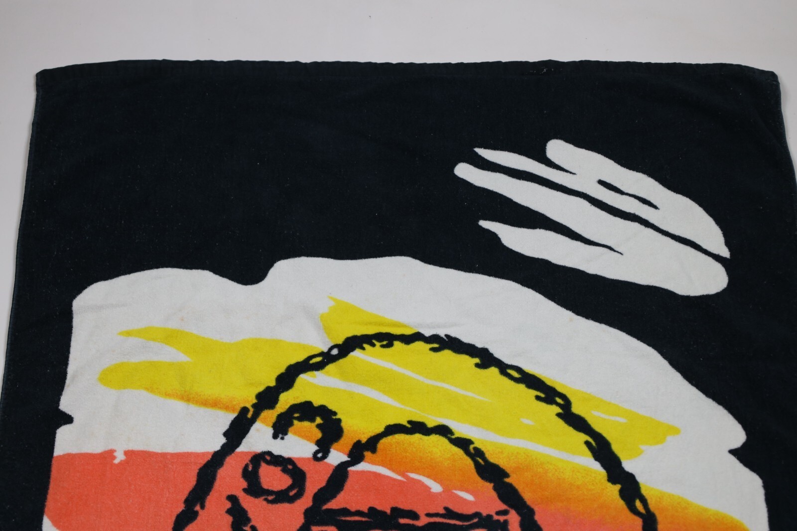 Vintage 90s PCH Pacific Coast Highway Surfing Skateboard Bath Beach Towel Cotton Item image 2