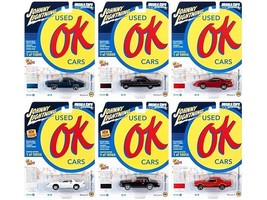 &quot;Muscle Cars USA&quot; 2021 Release 4 &quot;OK Used Cars&quot; Set A of 6 pieces 1/64 Diecast - £61.45 GBP