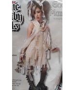 Adult Gothic Mummy Costume Small 6-8 Corpse Egyptian Queen Tattered Ghos... - $31.84 CAD