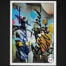 Adam West &amp; Burt Ward dual autograph signed 2013 Topps card #43 - £102.29 GBP