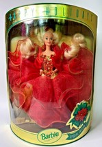 1993 Barbie &quot;Happy Holidays&quot; Doll Special Edition NIB Box Damaged #4 - £63.38 GBP