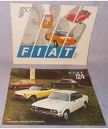 Fiat 850 Sport Spider Coupe Sedan Fiat 124 Auto Color Sale Brochures ca ... - €17,45 EUR