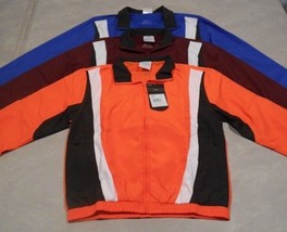 3 NEW Adidas Adistar Light Jackets,  Royal ~ Maroon ~ Orange  ( Youth Me... - $44.09
