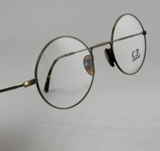 Authentic Vintage C.P Company 030 Round Eyewear 90’s Frame Antique Gold ... - $176.72