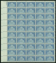 Columbia University 200th Anniversary Sheet of Fifty 3 Cent Stamps Scott 1029 - £10.32 GBP