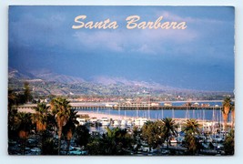 Boat Harbor Stearns Wharf Santa Barbara CA Postcard Posted - $110.90 MXN