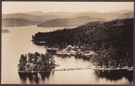 Center Lovell, Maine RPPC Severance Lodge on Lake Kezar Real Photo Postcard - £9.95 GBP