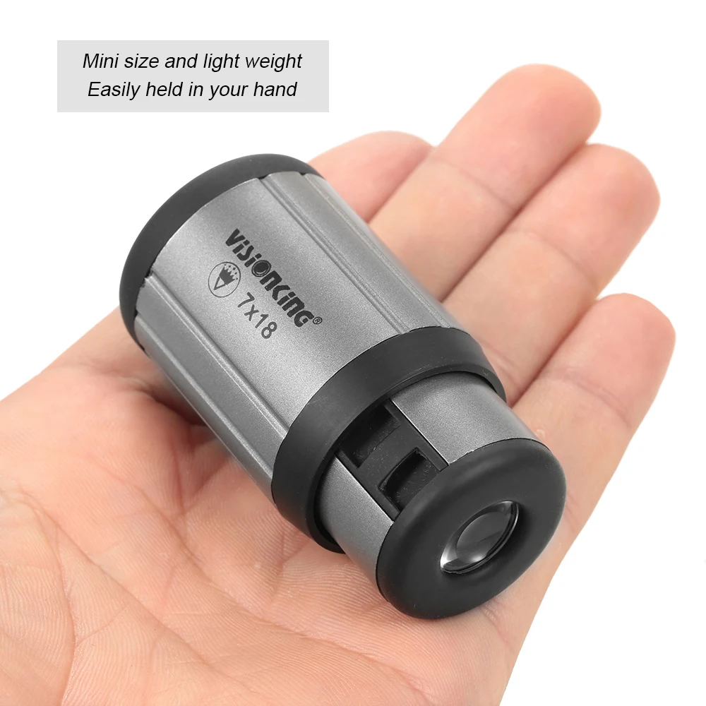 Sporting Visionking 7X18 Monocular TeleA Binoculars Zooming Mini Compact Monocul - £31.16 GBP