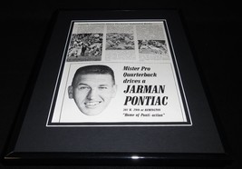 Johnny Unitas 1961 Royal Crown Cola 11x14 Framed ORIGINAL Vintage Advertisement  - £47.62 GBP