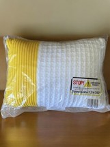 Lego x Target Knitted Toss Pillow Yellow/White HTF  Colors! FREE Shipping! - £50.10 GBP
