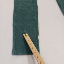 Maurices Skinny Leg Green Cotton Stretch Corduroy Pants in Women’s Size Small image 3