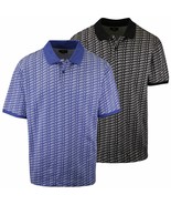 OBEY Men&#39;s All Over Print Cutter Button S/S Polo Shirt (S31) - £16.82 GBP