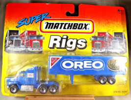 1994 Matchbox Super Rigs Nabisco OREO Blue w/Chrome 8 Spoke Wheels 1:97 ... - $21.50