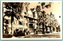 RPPC Mission Inn Riverside California CA UNP Postcard H2 - £9.98 GBP