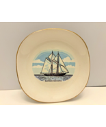 Trinket Dish Bluenose Nova Scotia Schooner Weatherby Hanley 5 In Ceramic... - £16.11 GBP