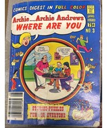 Archie...Archie Andrews, Where Are You? Comics Digest #3 - August 1977 - $15.00