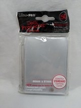 Pack Of (50) Ultra Pro Solid Clear Standard Size Trading Card Sleeves - €5,92 EUR