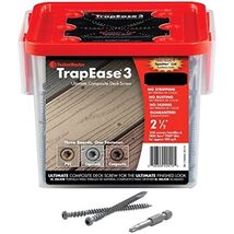 Trapez Scrw2.5"Gry 350pc - $53.19