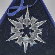 Swarovski Crystal 2007 Annual Snowflake Star Christmas Ornament - £89.53 GBP