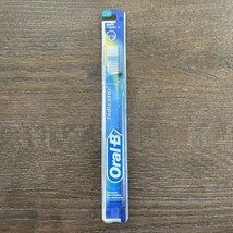 Oral-B Indicator Soft Regular 40 Straight Toothbrush Blue Bristles Vintage - £11.61 GBP