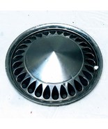 AMC for 1975-1976 Pacer 14&quot; Stainless Hubcap 30 Black Teardrop Domed Cen... - $45.87