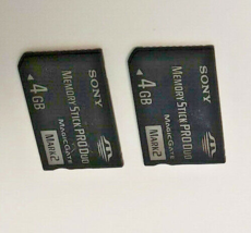 Sony Video HD Memory Stick PRO Duo Mark2 4GB - $19.68 Sony Video HD Memory Stick PRO Duo Mark2 4GB - $19.68