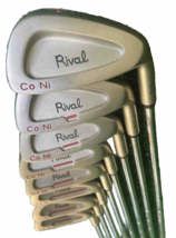 Rival Golf Co Ni Iron Set 3-PW Precision Regular Steel (5i/38&quot;) Good Gri... - $86.06