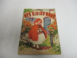Vintage 1937 Little Red Ridding Hood Picture Story Childrens Book Whitman - £11.60 GBP