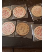 Vintage Sambos Restaurants Oxnard, CA Wooden Nickel - Token California 6... - $1,010.88 MXN