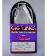 1 Quantum Audio Design Gig Lines Instrument Cable HGLI-6R - $9.49