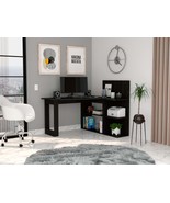 Masai Black Writing Desk w/ 5 Shelves - $374.55 CAD