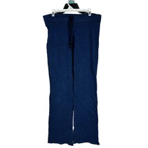 So Brand Women&#39;s Drawstring Waist Leggings Size L Blue - £11.00 GBP