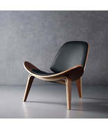 Nordic Solid Wood-Inspired Internet Celebrity Chair   Airplane Shell Design - £197.54 GBP+