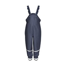 Playshoes Waterproof Rain Dungarees Straight Boy&#39;s Trousers Navy Blue 9-... - £55.20 GBP