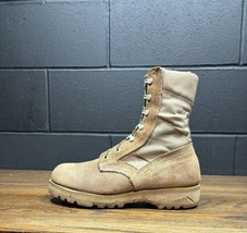 Altama Military USA Desert Tan Leather Combat Boots Men’s Sz 8 R - £36.02 GBP