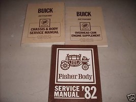 1982 Buick Skyhawk Service Shop Repair Manual Set 3 Vol - $17.99
