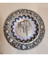 Cast Relief Wall Plaque Hunting  Retreiver Dog Bird Pointer 15&quot; Metal Ca... - $52.02 CAD