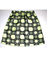 New Womens 2 NWT Italy Designer Marni Skirt 38 Yellow Black Polka Dots K... - £988.41 GBP