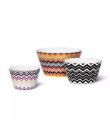 Missoni For Target 3Pc Stoneware Serving Bowl Set - Multicolored - £119.75 GBP