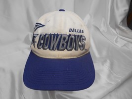 Old Vtg Dallas Cowboys Snapback Cap Sports Hat Nfl Pro Authentic 20% Wool Game W - £78.84 GBP