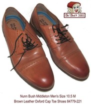 Nunn Bush Leather Oxford Middleton Men&#39;s Sz 10.5 M - like new - £23.66 GBP