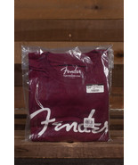 Fender Spaghetti Logo T-Shirt, Oxblood, Small - £19.66 GBP