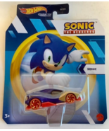 NEW HNP27 Hot Wheels Sonic the Hedgehog SONIC DieCast 1:64 Character Car - £10.86 GBP