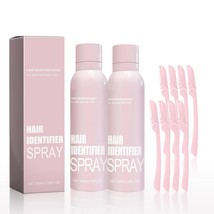 2Pcs Hair Identifier Spray For Face Shaving, Skin Body Hair, Spray Plus ... - $41.99