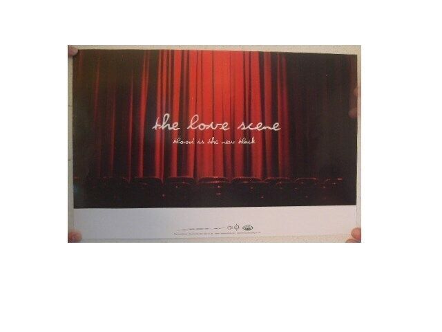 The Love Scene Poster &#39;Blood Is the New Black&#39; - $27.08