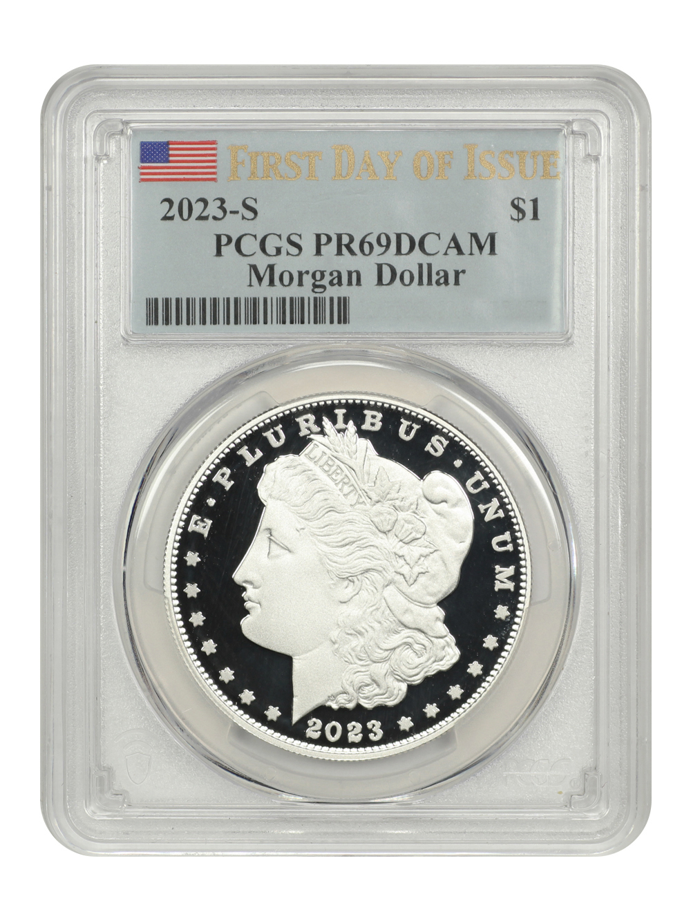 Primary image for 2023-S $1 Morgan Dollar PCGS PR69DCAM (First Day of Issue)