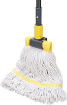 Commercial Mop Heavy Duty Industrial Mop with Long Handle,60&quot; Looped-End... - £23.34 GBP