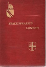 Shakespeare&#39;s London Henry Thew Stephenson 1905 Henry Holt Illustrated Rare - £117.32 GBP