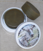 Roots and Bark Jewel Lotion Bar - moisturizing bar for hands, heels, elbows  - £6.59 GBP