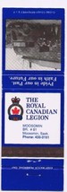 Matchbook Cover Royal Canadian Legion Branch 81 Moosomin Saskatchewan Truck - £0.77 GBP